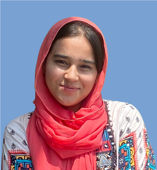 Adeena Naveed — Maqsad student admitted to GIKI for Management Sciences